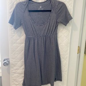 Super cute Aerie blue and white striped cotton dress